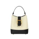 2023 New Large Capacity Soft Cowhide Bucket Bag Fashionable and Versatile Commuter Shoudler Bag Advanced Feeling Handbag