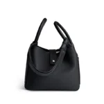 2023 New Vegetable Basket Fashion Large Capacity Women's Shoulder Bag Real Leather Bag for Lady Simple Fashion Bucket Bag