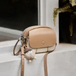 Retro Tofu Small Square Shoulder Bag Messenger Female Real Leather Flap Handbag 2023New Round Crossbody Shoulder Travel Tote Bag